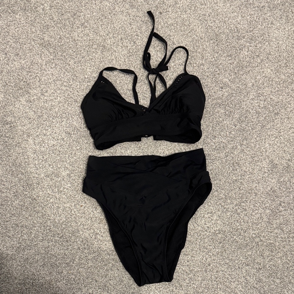 Ninety Black Bikini Set